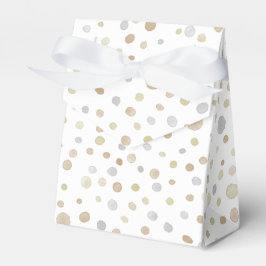 Hattie Confetti Watercolor Dots Gefälligkeitsbox Geschenkschachtel