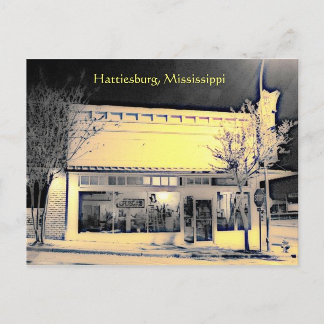 Hattiesburg, Mississippi Postcard Postkarte (Vorderseite)