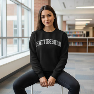HATTIESBURG Universität-Stil Amerika College Sweatshirt