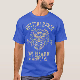 Hattori Hanzo Qualitäts-Schwerter und Waffen T-Shirt