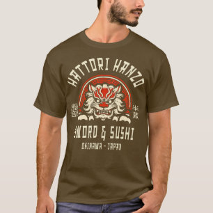 Hattori Hanzo Schwert und Sushi 1 T-Shirt