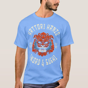 Hattori Hanzo Schwert und Sushi T-Shirt
