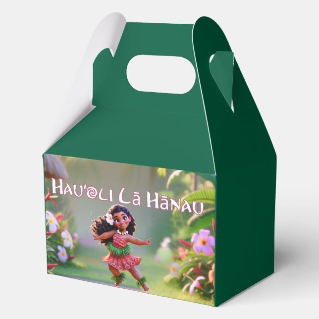 Hauʻoli Hula Prinzessin Geschenkschachtel (Vorderseite)