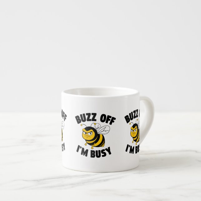 Hau Ab, Ich Bin Beschäftigt Espressotasse (Vorderseite Rechts)