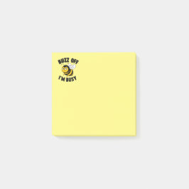 Hau Ab, Ich Bin Beschäftigt Post-it Klebezettel