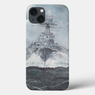 Haubenköpfe für Bismarck 23rdMay 1941. 2014 Case-Mate iPhone Hülle