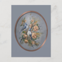 Haubenmeisen Postkarte