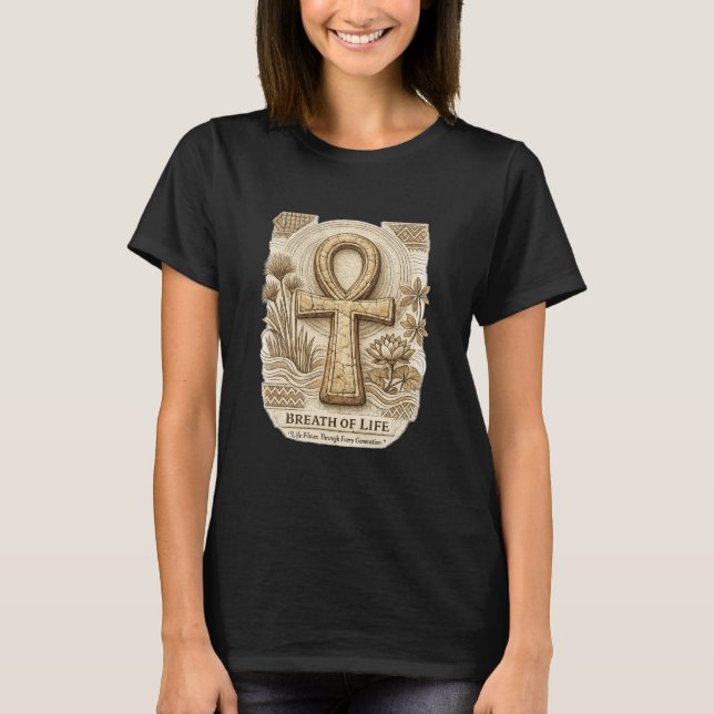 Hauch des Lebens | Ankh | Altes Afrika  T-Shirt (Vorderseite)