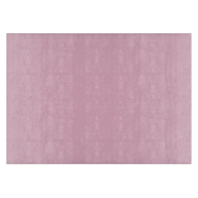 Hauch von Kirschrosa Pastellfarbe Schneidebrett (Vorderseite)
