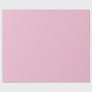 Hauch von Kirschrosa, pastellfarbener Ton Geschenkpapier