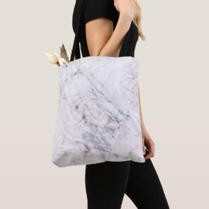 Hauch von Rose Weiß Grauer Marmor Schwung Chic Tre