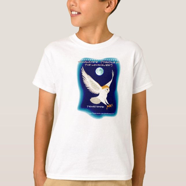 "Haudenosaunee - das "Volk des Langhauses" T-Shirt (Vorderseite)