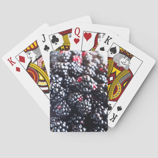 Haufen BlackBerry Spielkarten (Rückseite)