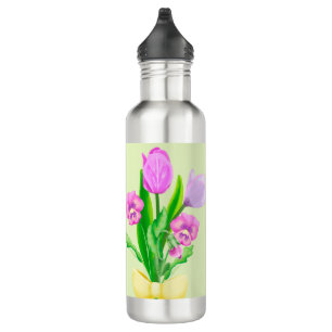 Haufen Frühlingsblumen Thermal Tumbler Edelstahlflasche