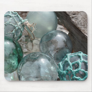 Haufen Glasfischschwimmer Mousepad