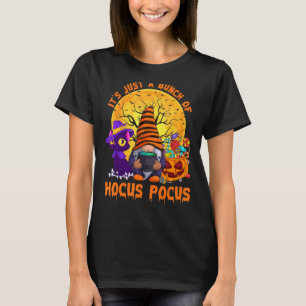 Haufen Hocus Pocus Pumpkin Gnome Fledermäuse Beäng T-Shirt
