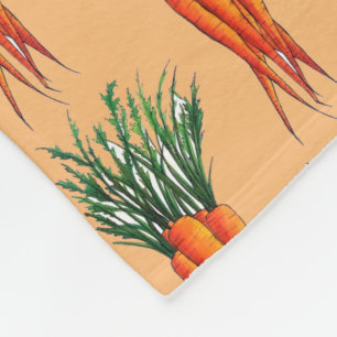 Haufen Karotten Orange Gemüsegarten Veggie Garten Fleecedecke