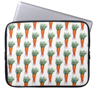 Haufen Karotten Orange Gemüsegarten Veggie Garten Laptopschutzhülle