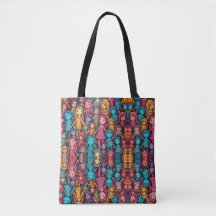 Haufen Mädchen-Tasche