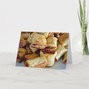 Haufen Wurstrollen Karte