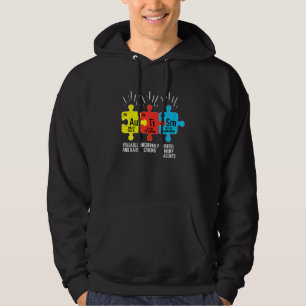 Häufig auftretende Autismus-Elemente - Sensibilisi Hoodie