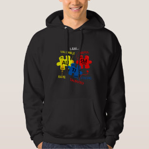 Häufig auftretende Autismus-Elemente - Sensibilisi Hoodie