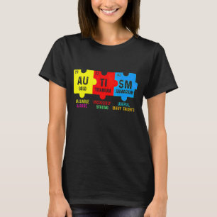 Häufig auftretende Autismus-Elemente T-Shirt