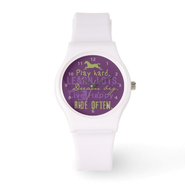Häufig fahren armbanduhr (Vorderseite)