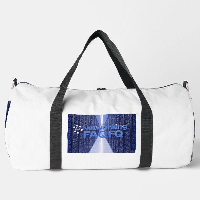 Häufig gestellte Fragen zu Netzwerken Duffle Bag (Vorderseite)
