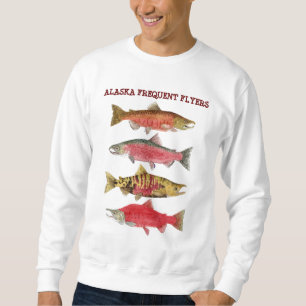 Häufige Flyer Alaskas Sweatshirt