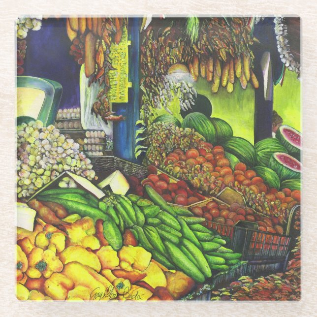 Häufige Themen der menschlichen Interaktion, Budap Glasuntersetzer (Vorderseite)