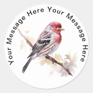 Häufige Umfrage Runder Aufkleber