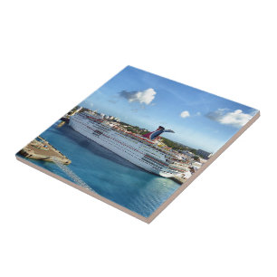 Häufiger Besucher Fliese