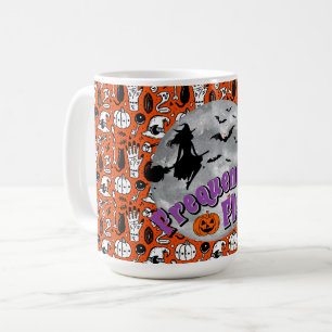 Häufiger Flyer Halloween Rotzspieß Broomstick Kaffeetasse