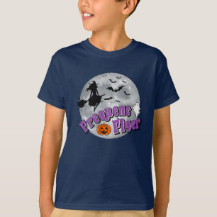 Häufiger Flyer Halloween Rotzspieß Broomstick T-Shirt