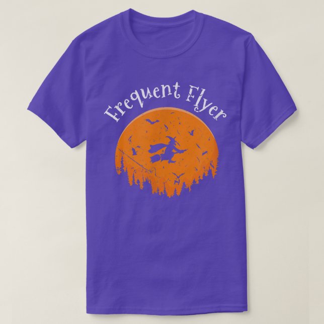 Häufiger Flyer Hexenfeuer Halloween 2353 T-Shirt (Design vorne)