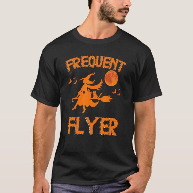 Häufiges Flyer Hexenkostüm T-Shirt (Vorderseite)