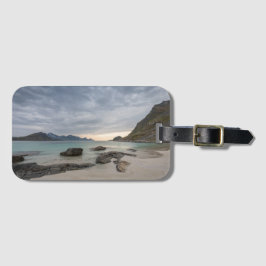 Haukland Beach Lofoten Gepäckanhänger