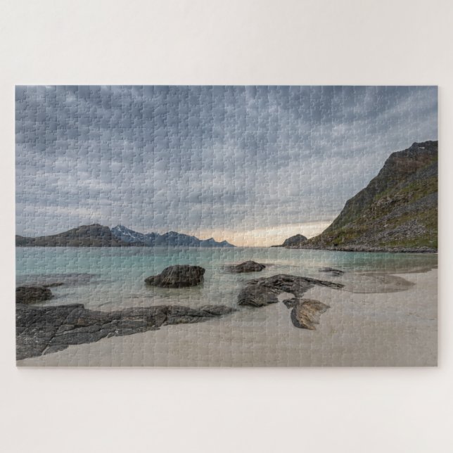 Haukland Beach Lofoten Puzzle (Horizontal)