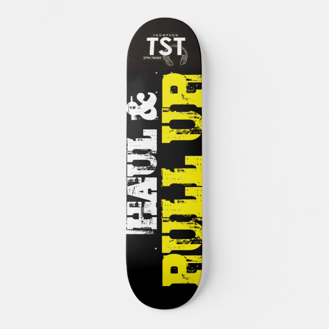 HAUL & PULL UP Skateboard (Vorderseite)