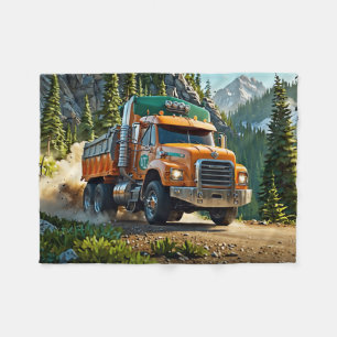 Hauling Gravel - LKW Fleecedecke