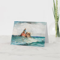 Hauling in the Nets (1887) von Winslow Homer