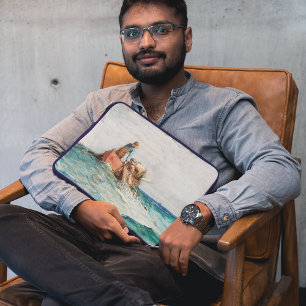 Hauling in the Nets (1887) von Winslow Homer Laptopschutzhülle
