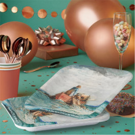 Hauling in the Nets (1887) von Winslow Homer Pappteller