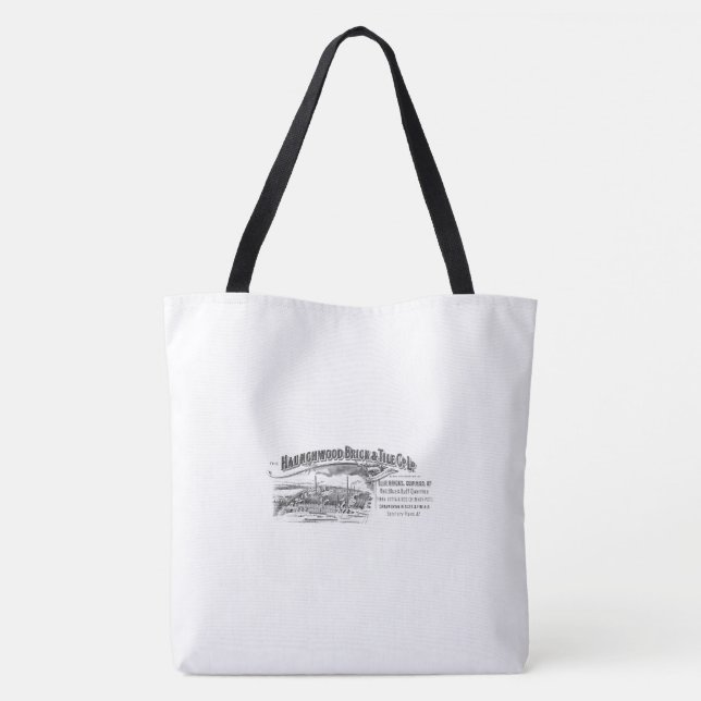 Haunchwood Brick and Tile Nuneaton Tote Bag (Rückseite)