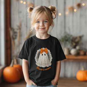 Haunt Couture Spitzengeist in orangem Bogen Baby T-shirt
