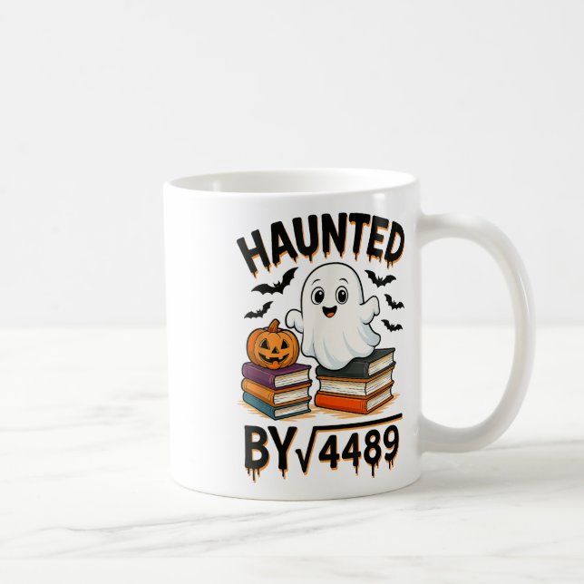 Haunted 67 Meme Six Seven 6-7 Funny Internet Joke  Kaffeetasse (Rechts)