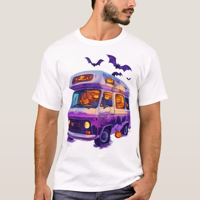  Haunted Camper Van T-Shirt (Vorderseite)