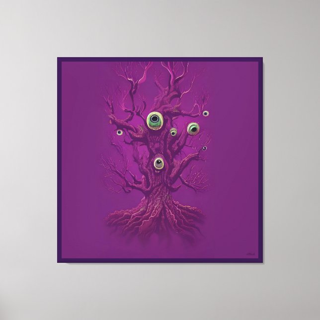 Haunted Dream Tree Leinwanddruck (Vorderseite)