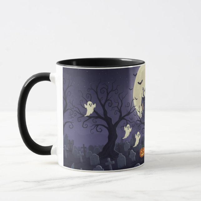 Haunted Graveyard Mug Tasse (Links)